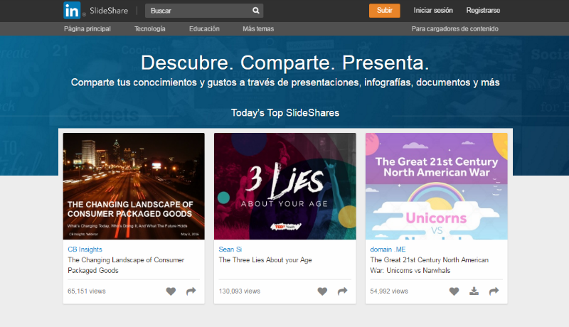 Portada Slideshare Portada Slideshare