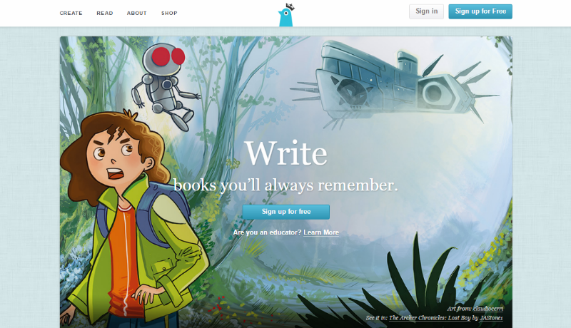 Portada Storybird Portada Storybird
