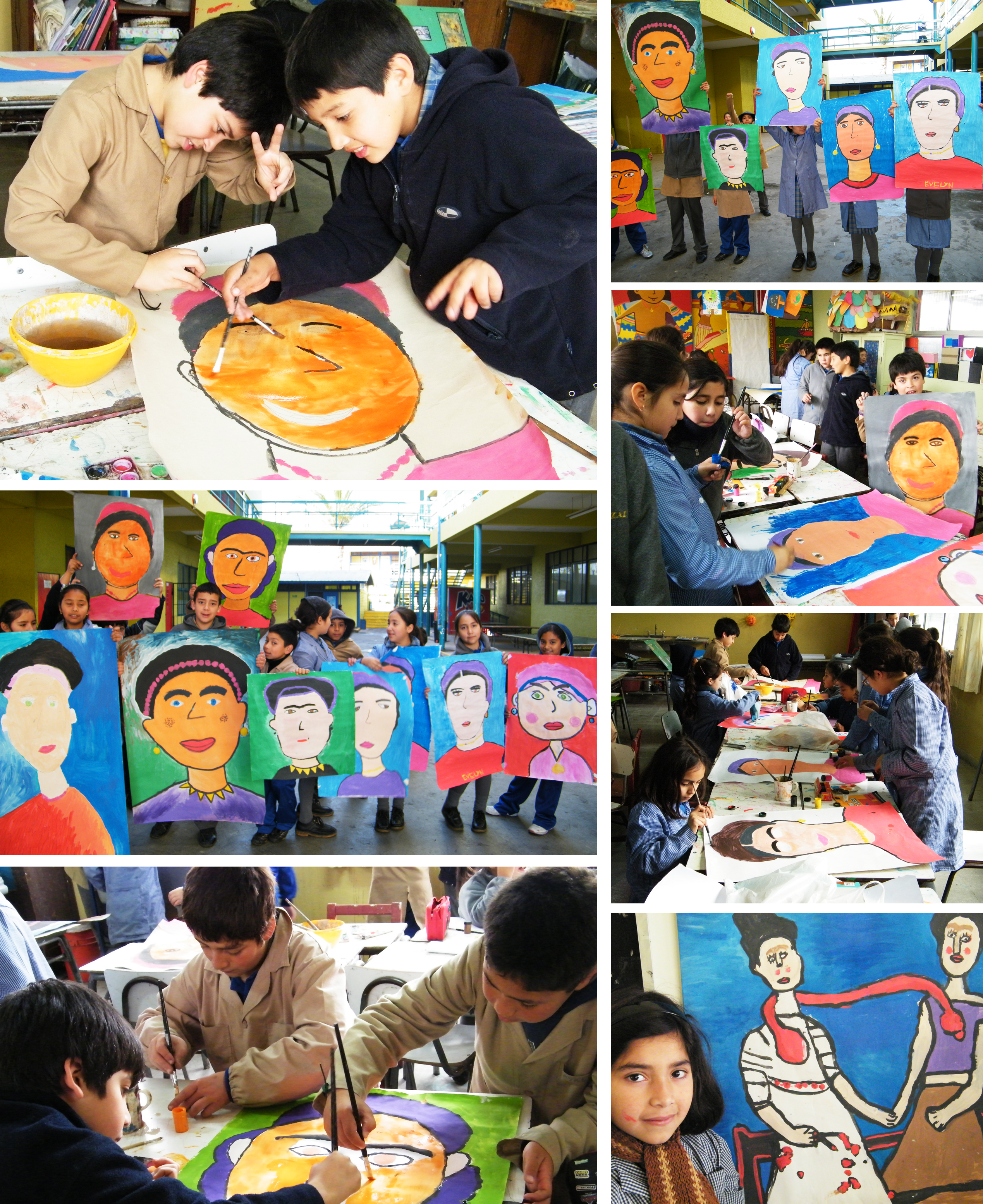 Proyecto "los mil rostros de Frida Khalo" Proyecto "los mil rostros de Frida Khalo"