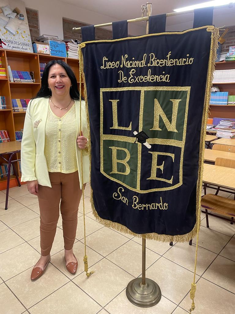 Yoice Orellana, directora del Liceo Nacional Bicentenario de Excelencia Yoice Orellana, directora del Liceo Nacional Bicentenario de Excelencia