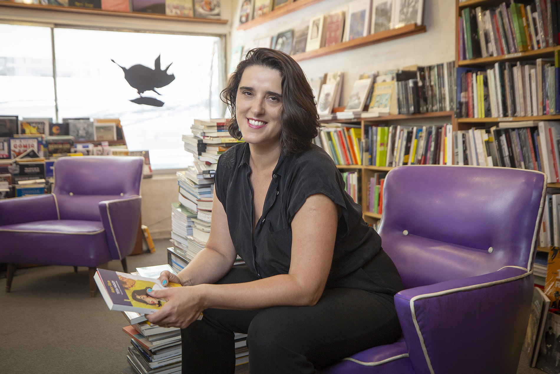 Soledad Camponovo, coordinadora general de Fundación Plagio