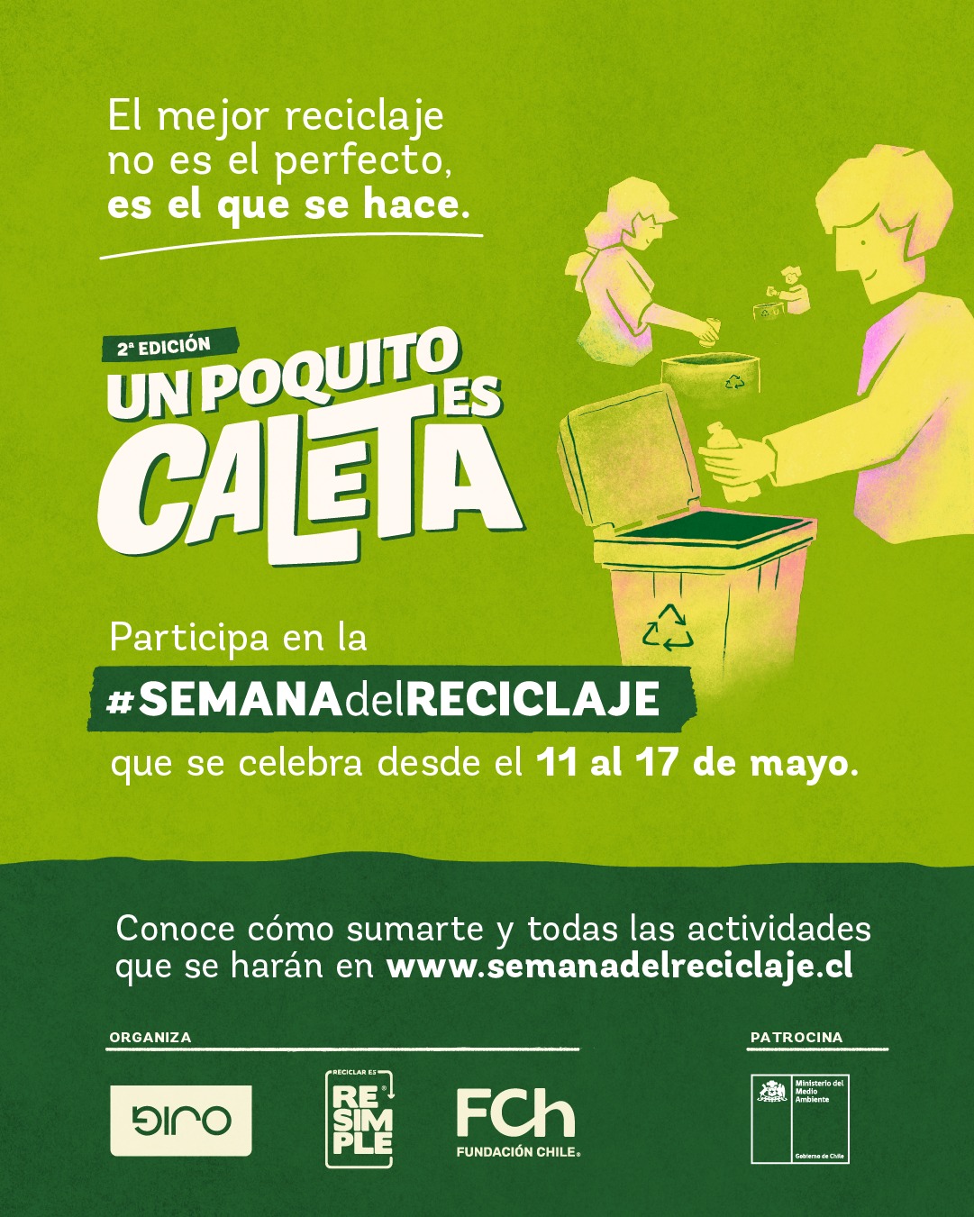 Afiche de la Semana del Reciclaje