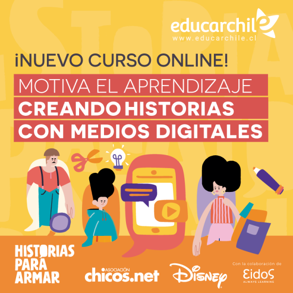 Nuevo Curso: Motiva el aprendizaje creando historias con medios digitales