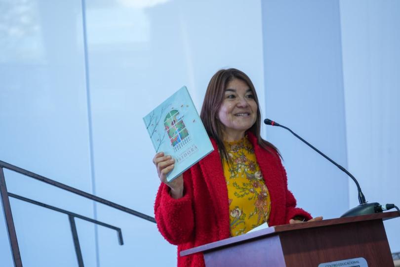 Mónica Andrade, asesora técnico-pedagógica Colegio Bicentenario Jorge Huneeus Zegers