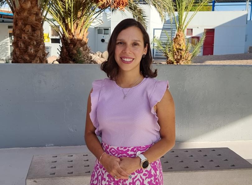 directora del Liceo Bicentenario Padre Alberto Hurtado Cruchaga de Pica
