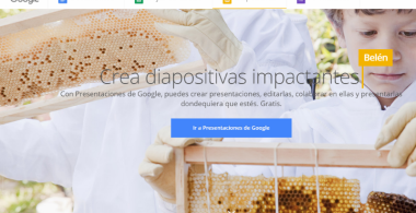 Portada Presentaciones de Google
