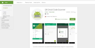 Portada QR Droid Code Scanner