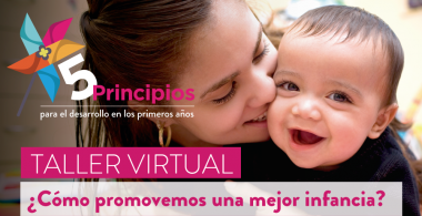 Afiche promocional taller virtual 5 Principios 25 de junio