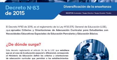 Decreto N° 83 ¿De dónde surge?