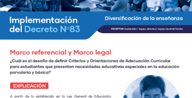 Decreto N° 83 Marco referencial y marco legal