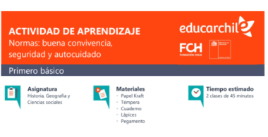 Normas, seguridad y autocuidado