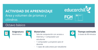Área y volumen de prismas y cilindros