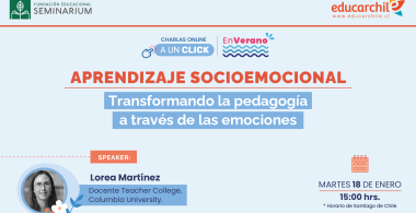 Charla a un clic: Aprendizaje socioemocional: transformando la pedagogía a través de las emociones